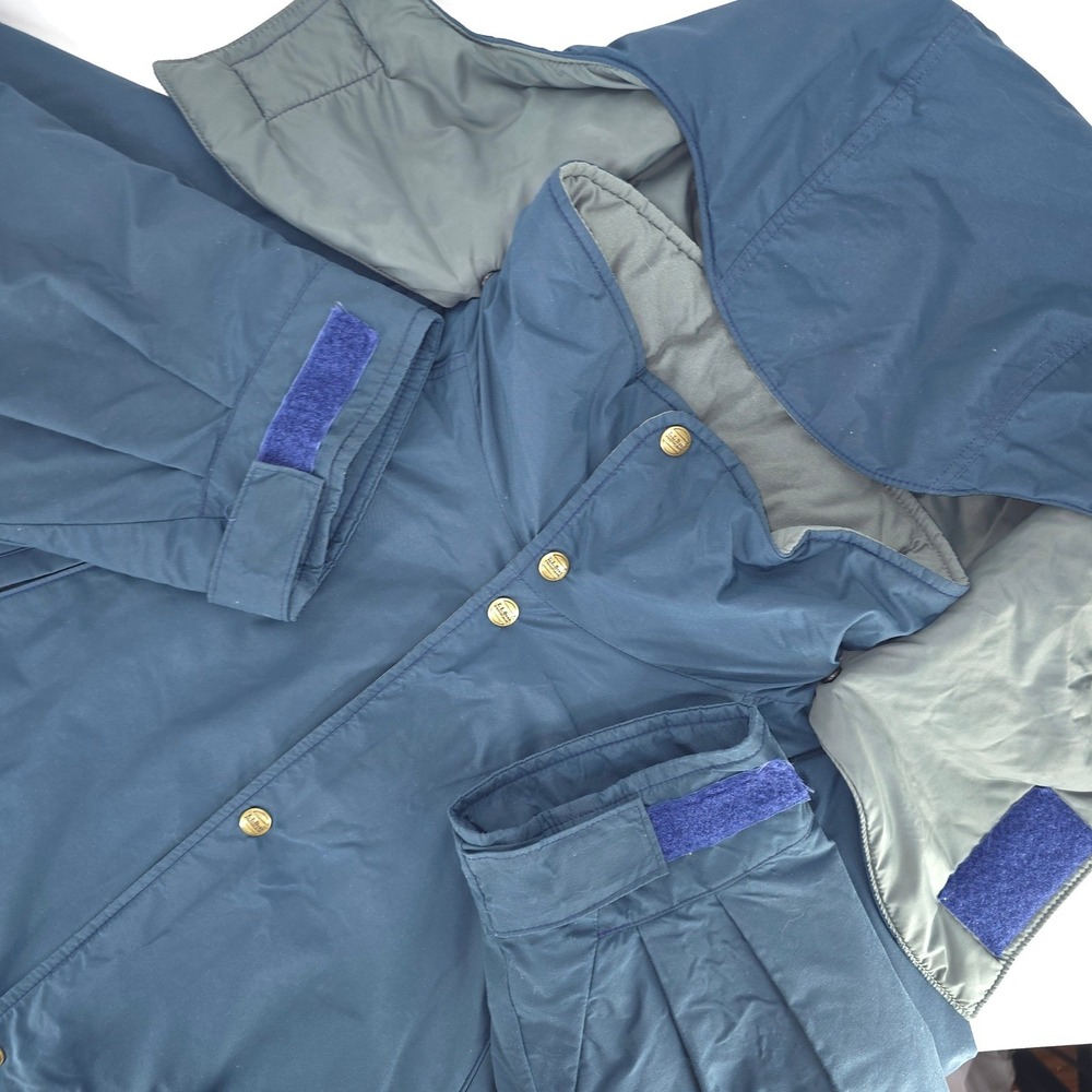 VTG LL Bean Goretex Parka Maine‎ Warden Jacket Coat Mens Large USA Made Hooded
